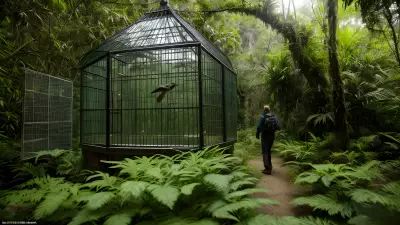 Experiencing the Sublime Moments in the Aviary with Photographer Tim Laman and his Wild Subjects