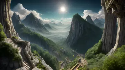 Celestial Heights A Secretive City Above the Clouds