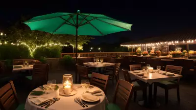 Under the Umbrellas A Perfect Picture of Outdoor Dining