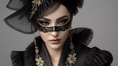 Reflected Masquerade A Victorian Garden Reimagined by Raf Grassetti