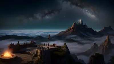 Starlit Summonings A Mythical Observatory