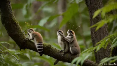 Sacred Courtships in Thickets A Glance into Wildlife Relationships
