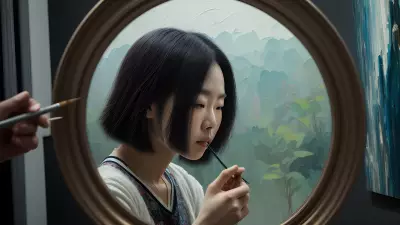Reflection through a Paintbrush Exploring the World of Geng Jianyi