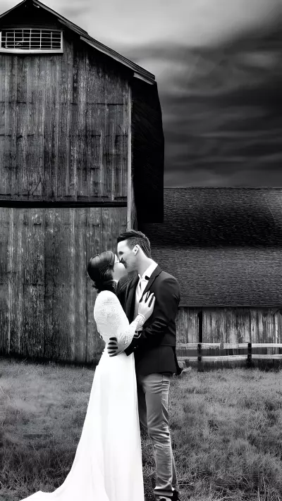 Eternal Love in a Rustic Barn