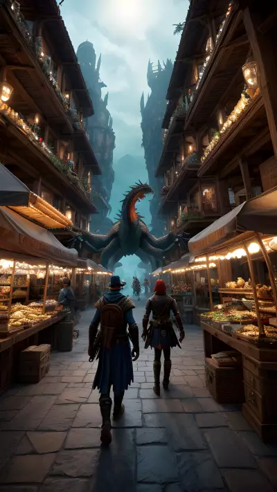 Gigantic Quests at the Enchanted Market