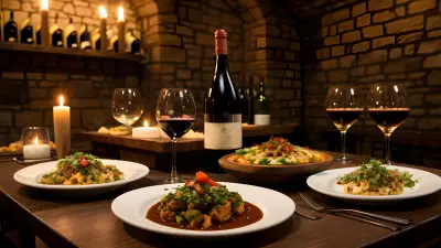 Gourmet Pairings Dishes at the Winery or Tasting Room