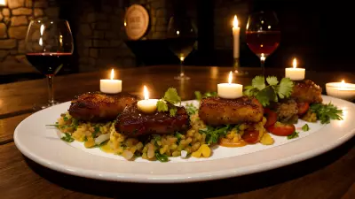 Gourmet Pairings Dishes at the Winery or Tasting Room