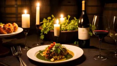Gourmet Pairings Dishes at the Winery or Tasting Room