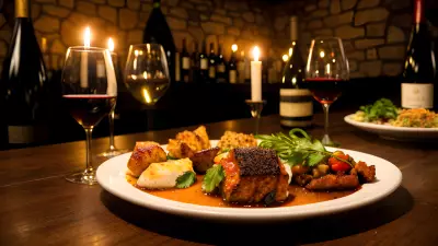 Gourmet Pairings Dishes at the Winery or Tasting Room