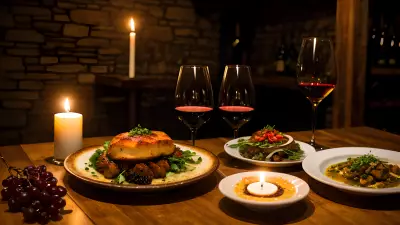 Gourmet Pairings Dishes at the Winery or Tasting Room