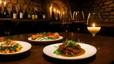 Gourmet Pairings Dishes at the Winery or Tasting Room