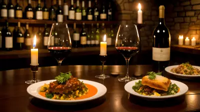 Gourmet Pairings Dishes at the Winery or Tasting Room