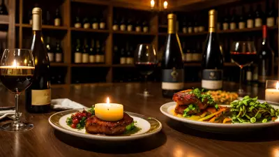Gourmet Pairings Dishes at the Winery or Tasting Room