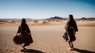 Desert Dreamscape Capturing the Culture through Clothing and Leading Lines