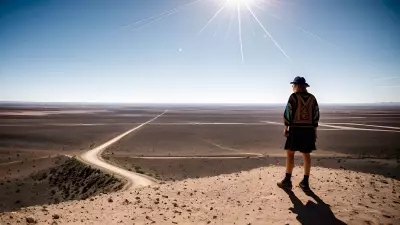 Desert Dreamscape Capturing the Culture through Clothing and Leading Lines