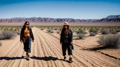 Desert Dreamscape Capturing the Culture through Clothing and Leading Lines