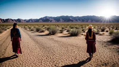 Desert Dreamscape Capturing the Culture through Clothing and Leading Lines