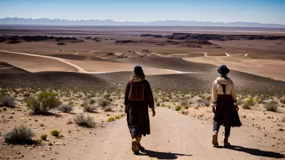 Desert Dreamscape Capturing the Culture through Clothing and Leading Lines