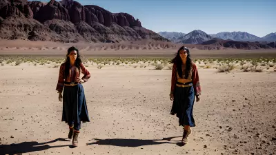 Desert Dreamscape Capturing the Culture through Clothing and Leading Lines