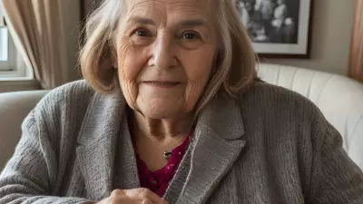 Elderly Portrait in a Family Home