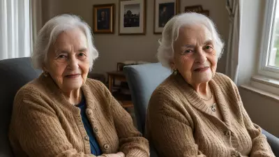 Elderly Portrait in a Family Home