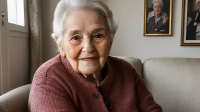 Elderly Portrait in a Family Home