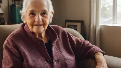 Elderly Portrait in a Family Home
