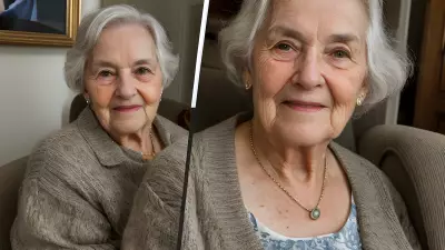Elderly Portrait in a Family Home