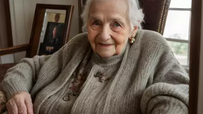 Elderly Portrait in a Family Home