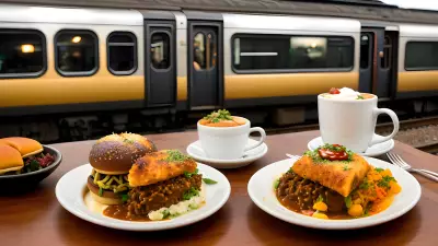 Adventurous Eats at the Train Station