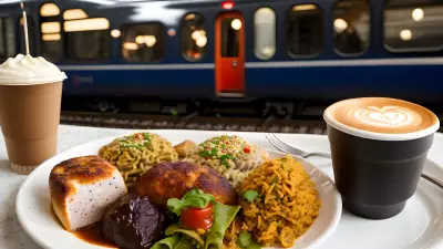 Adventurous Eats at the Train Station