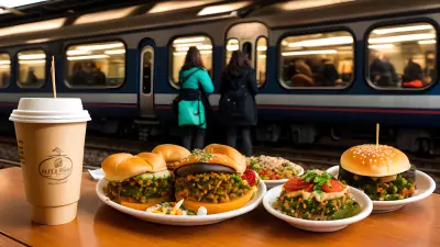 Adventurous Eats at the Train Station