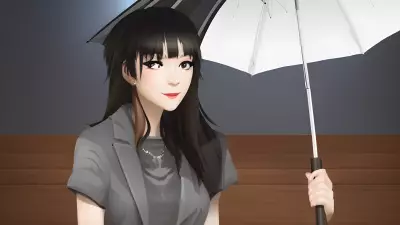 The Haunted Stage Model Portrait by Kuvshinov Ilya