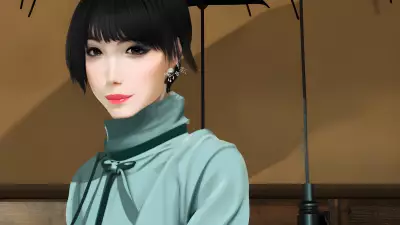 The Haunted Stage Model Portrait by Kuvshinov Ilya