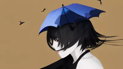 The Haunted Stage Model Portrait by Kuvshinov Ilya