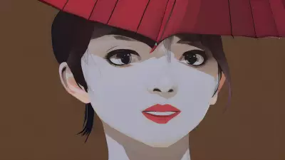The Haunted Stage Model Portrait by Kuvshinov Ilya