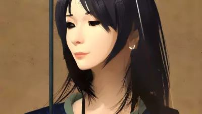 The Haunted Stage Model Portrait by Kuvshinov Ilya