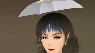 The Haunted Stage Model Portrait by Kuvshinov Ilya