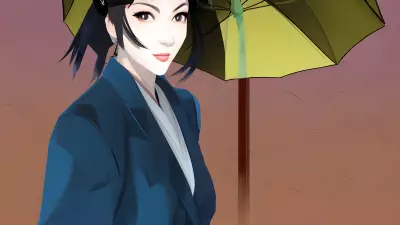 The Haunted Stage Model Portrait by Kuvshinov Ilya