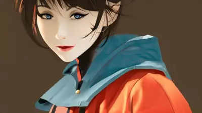 The Haunted Stage Model Portrait by Kuvshinov Ilya