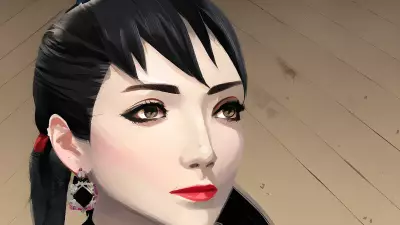 The Haunted Stage Model Portrait by Kuvshinov Ilya