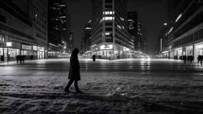 Sorrowful Words Disappear in Cold City