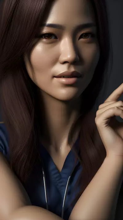 Interconnected Lives   Courageous Portrait by Eddie Liu