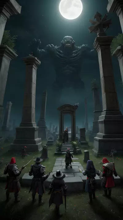 Tombstone Summoners A Captivatingly Mythic Battle in the Graveyard