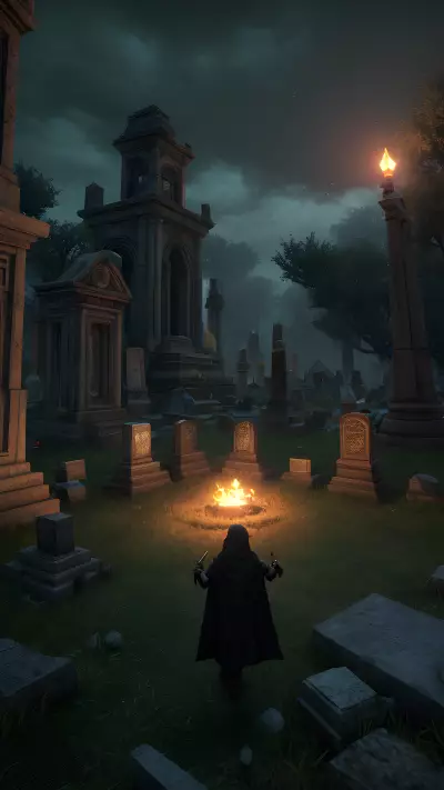 Tombstone Summoners A Captivatingly Mythic Battle in the Graveyard