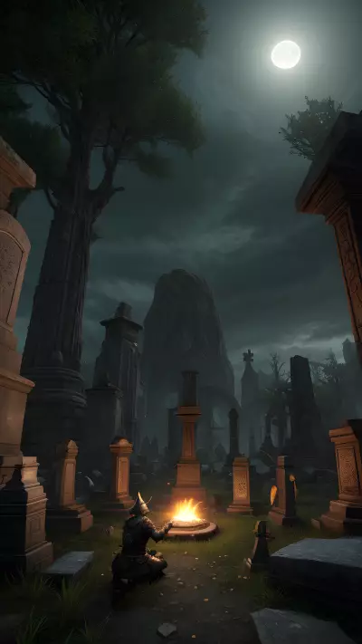 Tombstone Summoners A Captivatingly Mythic Battle in the Graveyard