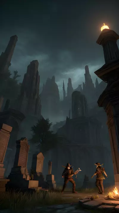Tombstone Summoners A Captivatingly Mythic Battle in the Graveyard