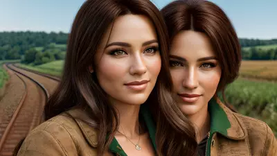 Rustic Romance An Engagement Portrait in a Countryside Setting inspired by Author Liudmila Manzenko