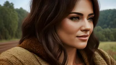 Rustic Romance An Engagement Portrait in a Countryside Setting inspired by Author Liudmila Manzenko