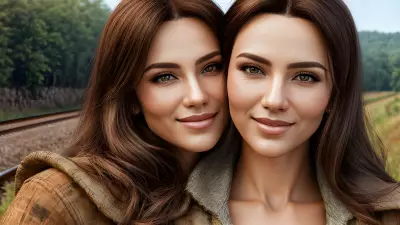 Rustic Romance An Engagement Portrait in a Countryside Setting inspired by Author Liudmila Manzenko